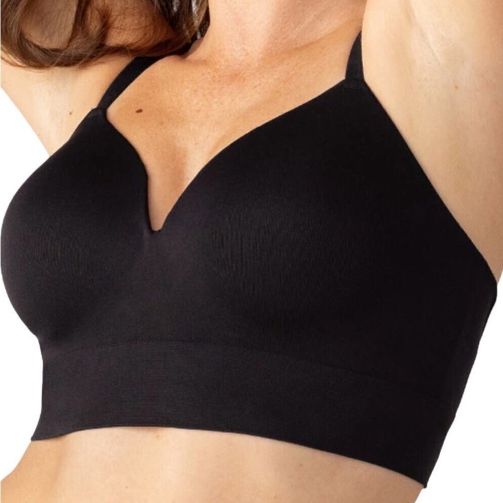 Truekind Wireless Shaping Bra in Black